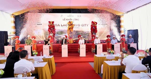 Nơi có đại học rộng nhất Việt Nam, khu công nghệ cao gần 1.600 ha đón thêm dự án biệt thự nằm tại giao điểm hai tuyến đường sắt đô thị quan trọng