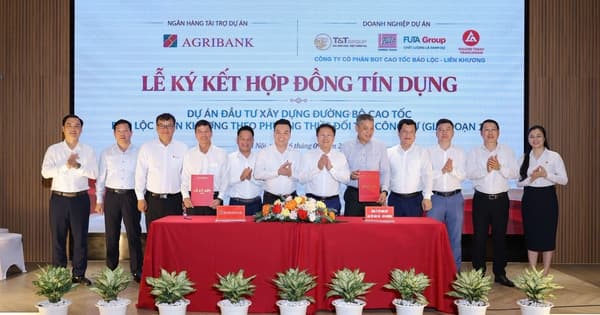 Agribank cấp gần 3.000 tỉ đồng vốn t&iacute;n dụng cho cao tốc Bảo Lộc - Li&ecirc;n Khương