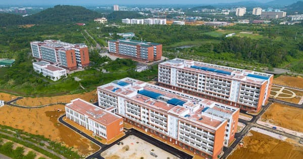 Chỉ ít ngày nữa, đại học rộng nhất Việt Nam sẽ đón hơn 17.000 sinh viên, kết nối trực tiếp với trung tâm Hà Nội với 2 tuyến metro