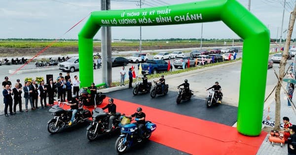 Đại lộ Lương Hòa – Bình Chánh thông xe, thúc đẩy phát triển phía Tây TP.HCM