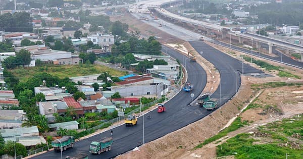 Tăng tốc thi công siêu nút giao 2 cao tốc kết nối với sân bay Long Thành