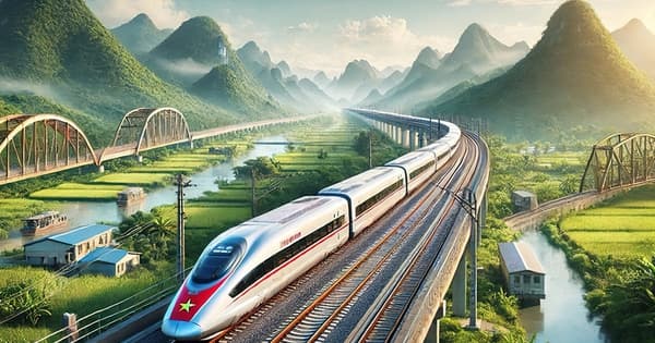 Dự kiến khởi c&ocirc;ng đường sắt cao tốc Bắc - Nam v&agrave;o cuối năm 2027