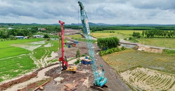 Cao tốc Dầu Giây - Tân Phú qua Đồng Nai dần thành hình sau gần 1 năm thi công