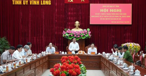 Vĩnh Long th&aacute;o điểm nghẽn chuyển đổi số, mở đường tăng trưởng 2 con số
