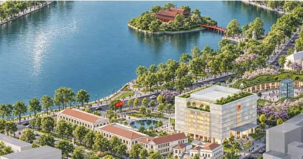 Quy hoạch sông Hồng, hồ Hoàn Kiếm hút cả nghìn người đến tìm hiểu ngay ngày đầu