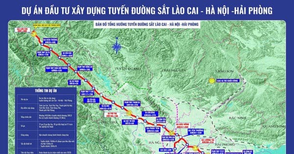 Khẩn trương hoàn thành GPMB tuyến đường sắt Lào Cai - Hà Nội - Hải Phòng trong tháng 2-2027