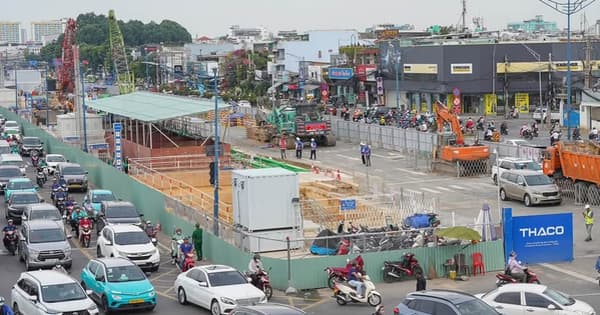 Đưa 'qu&aacute;i vật l&ograve;ng đất' khoan hầm tuyến metro số 2 TP.HCM sớm 2 th&aacute;ng