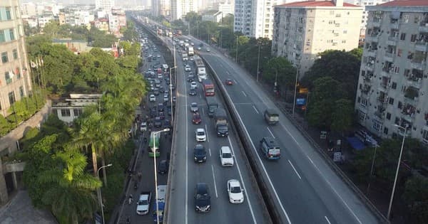 Đề xuất bỏ làn dừng xe khẩn cấp trên đường Vành đai 3 trên cao
