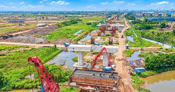 Rầm rộ thi công cầu Ngọc Hồi, phấn đấu hoàn thành trước APEC 2027
