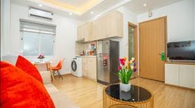 Cho thuê căn hộ 1 ngủ đầy đủ nội thất, dịch vụ dọn dẹp giặt là tại ngõ 39 Linh Lang gần Lotte - Ảnh 3