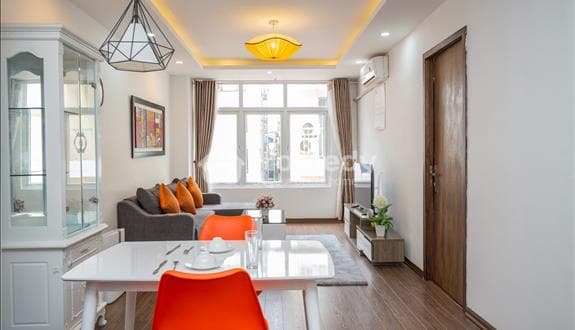 Tòa nhà cho thuê căn hộ dịch vụ khu vực phố Nhật, phố Linh Lang