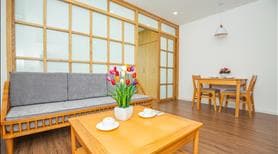 Căn hộ dịch vụ 1ngủ mới cho thuê phố Phan Kế bính nội thất mới, gần lotte cho khách Nhật - Ảnh 2