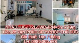 cho thuê nhà - 1T2L - 3WC - 4PN - gần Vạn Phúc City - Thủ Đức - Ảnh 3
