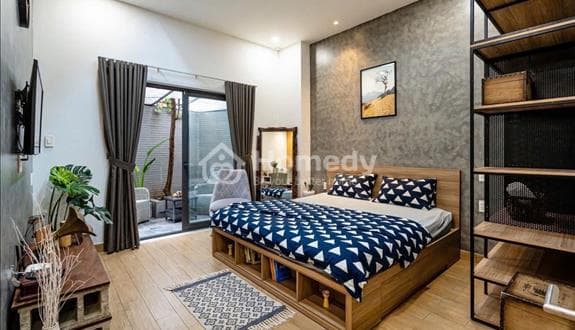 Căn Hộ Dịch Vụ Full Nội Thất, Ban Công Rộng Thoáng Gần Vincom Mega Mall