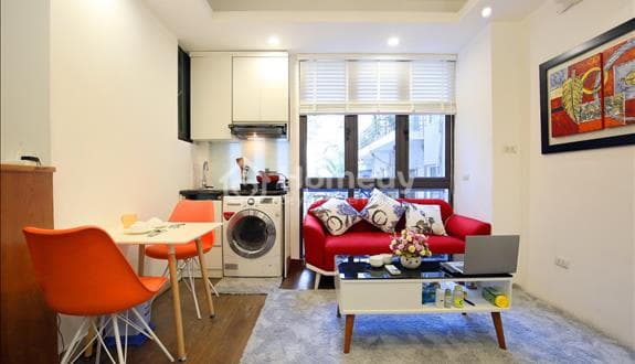 Căn hộ dịch vụ 1 phòng ngủ siêu đẹp cho thuê tại Đào Tấn gần Lotte