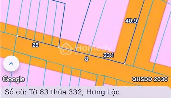 Bán 1000m² đất 2 mặt tiền – sát KCN Dầu Giây – có nhà ngói cấp 4 và 1 nhà kho – giá chỉ 3.05 tỷ