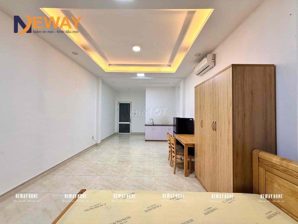 STUDIO Full nội thất - View Kính Siêu rộng 40m2 ngay Aeon Tân Phú - Ảnh 3