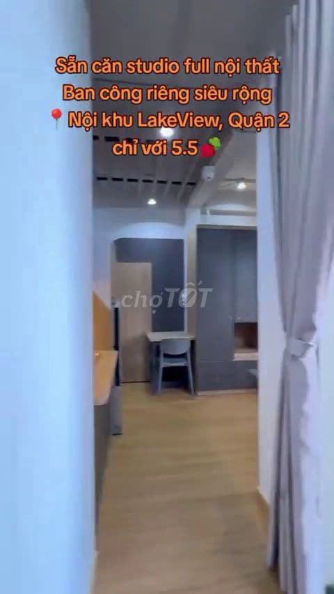 Cho thuê phòng LakeView City Q2 ngon bổ rẻ - Ảnh 2