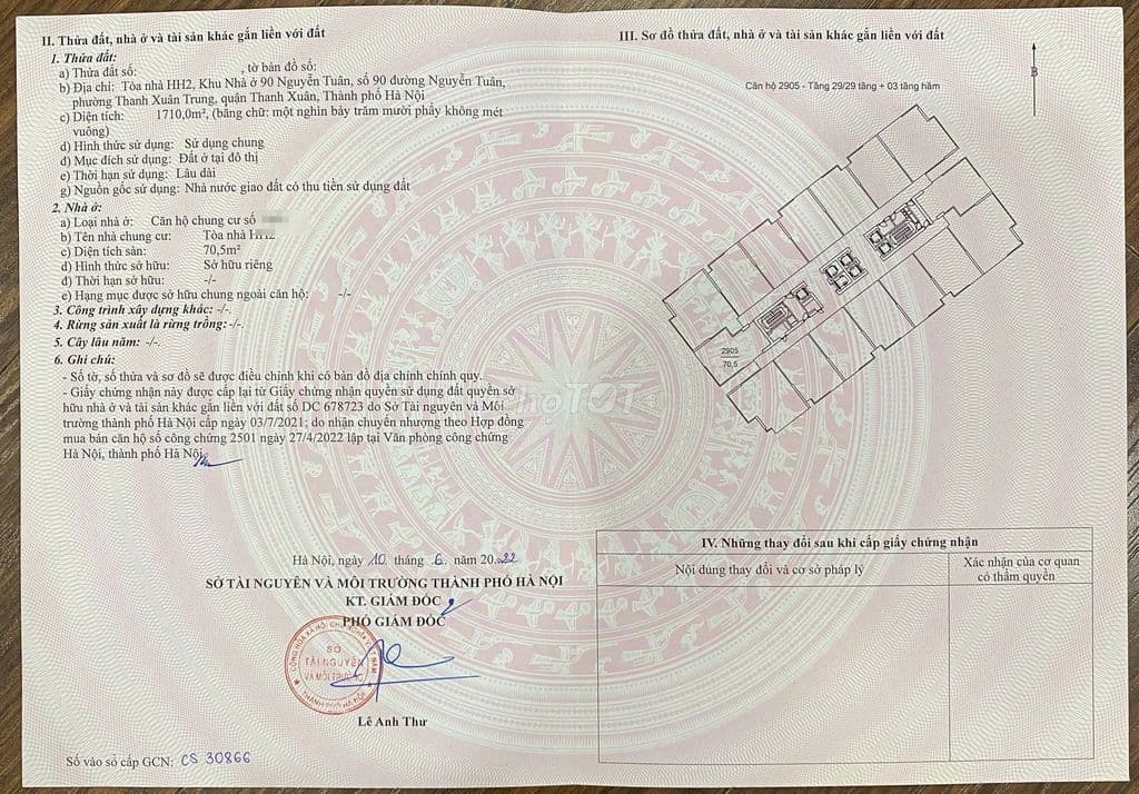 Chính chủ cần bán Căn góc 02 ngủ! Giá 8.2ty có thương lượng!