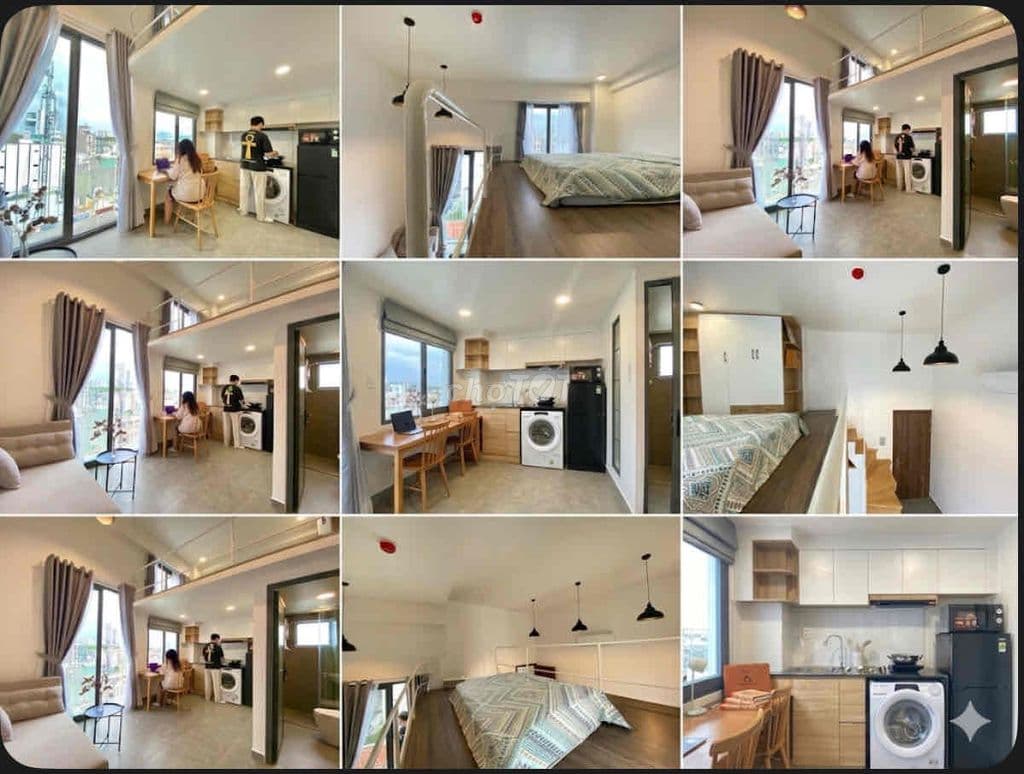 🔥Cho Thuê Căn Hộ Duplex Balcon Full NT Ngay ĐH Hutech Bình Thạnh🔥