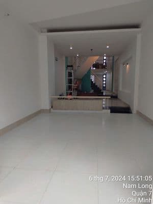 Cho thuê nhà NC 4x22m, 3 lầu, 5PN, KDC Nam Long - Phú Thuận, Quận 7