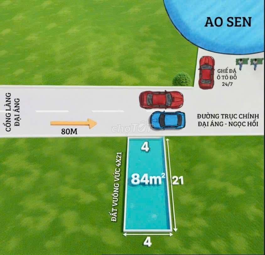 Bán đất mặt đường