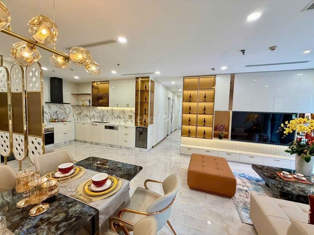 Căn 4PN rẻ nhất Vinhomes Central Park, Full nội thất decor xịn,