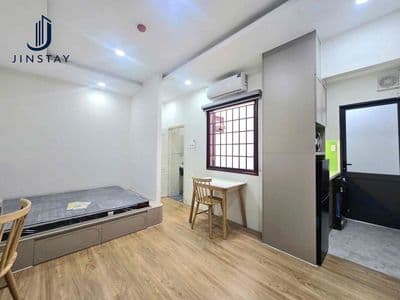 Căn Hộ Quận 3 Mới 100% - Studio Cửa Sổ Thoáng Mát, Máy Giặt Riêng