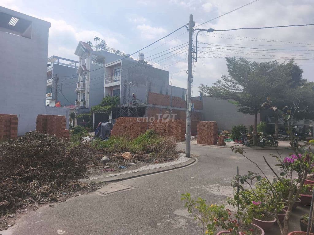 bán đất KDC bàu góc, xã Tân Kiên, Bình Chánh.90m2