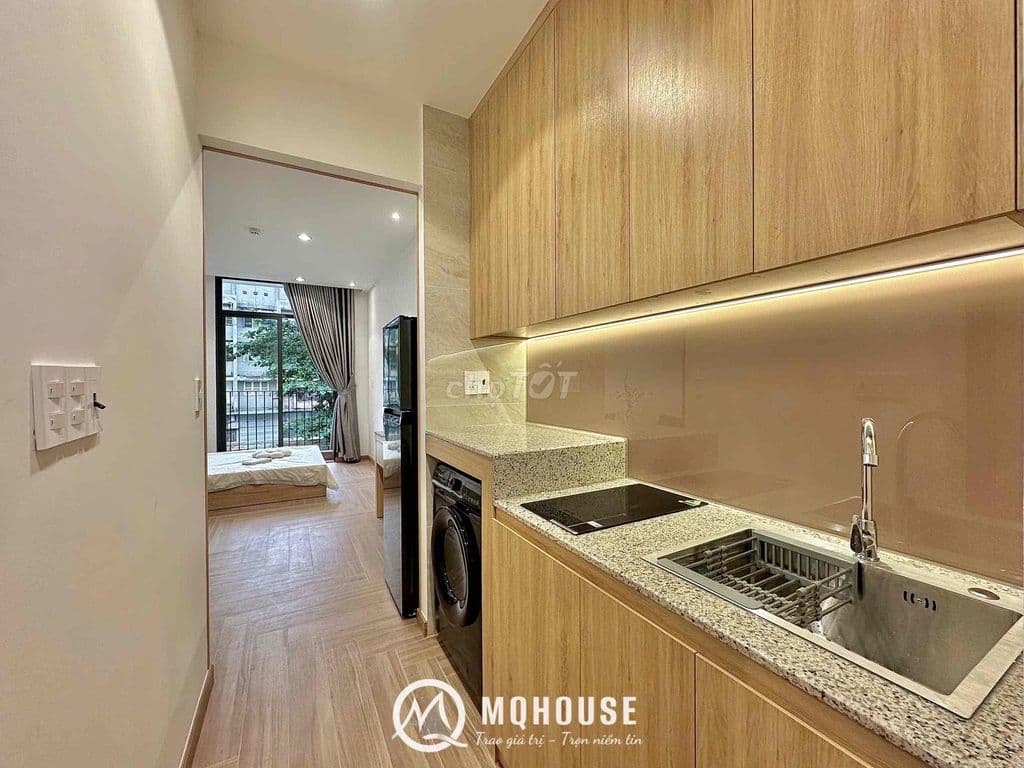 CĂN HỘ 1PN BAN CÔNG - MÁY GIẶT RIÊNG✨NGAY NGUYỄN THÁI BÌNH - KHU K300