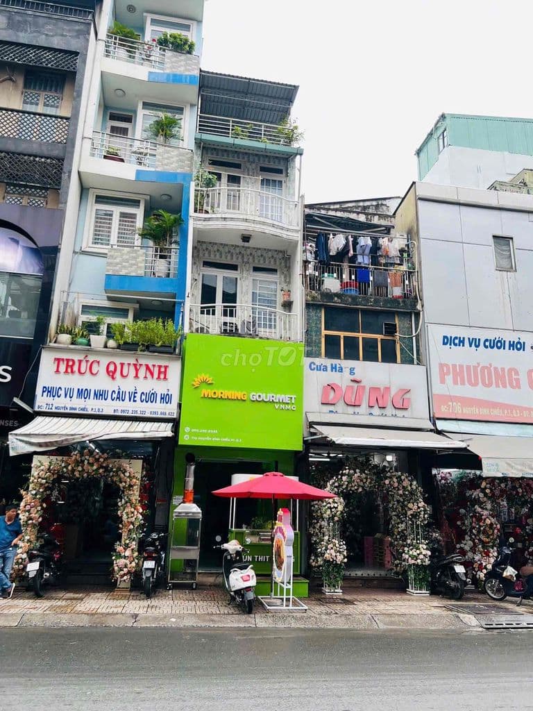 Chính chủ bán gấp Mặt Tiền Quận3 Nguyễn Đình Chiểu