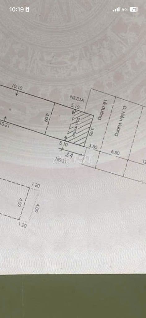 CHÍNH CHỦ BÁN NHÀ MẶT TIỀN HIỀN VƯƠNG - 82.1M2 - GIÁ 11.86 TỶ - Ảnh 2