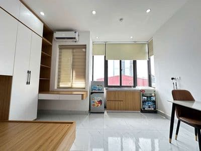 Căn hộ Studio Ngõ 210 Hoàng Quốc Việt 4tr4- 5tr2