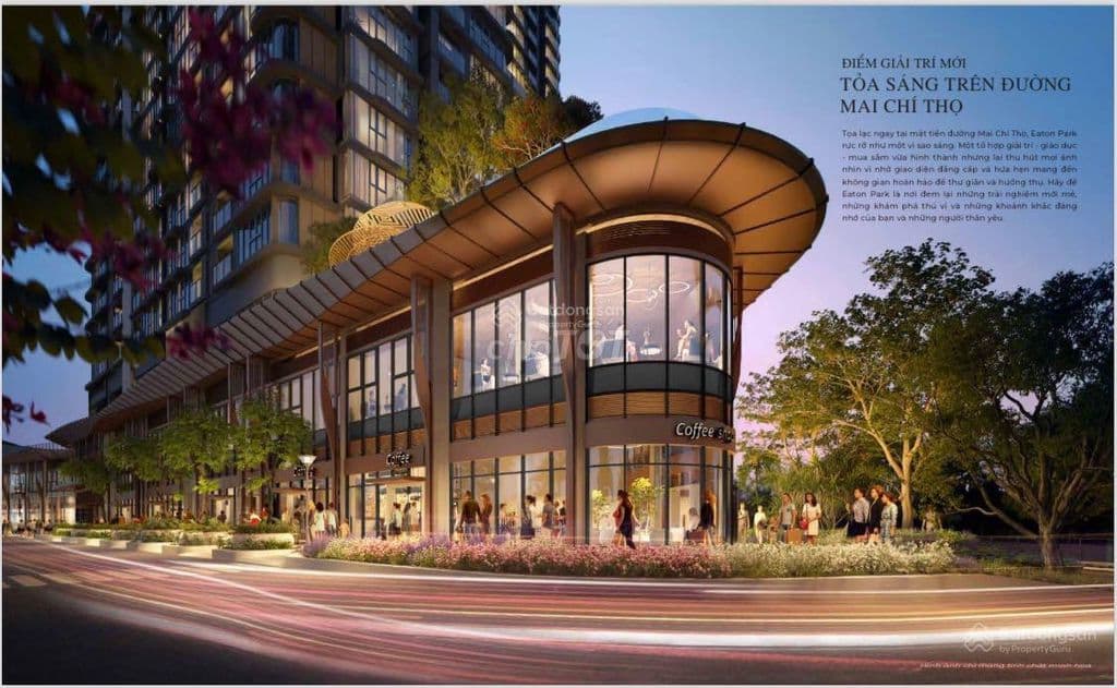 Bán Shophoue Eaton Park mua trực tiếp từ chủ đầu tư Gamuda Land