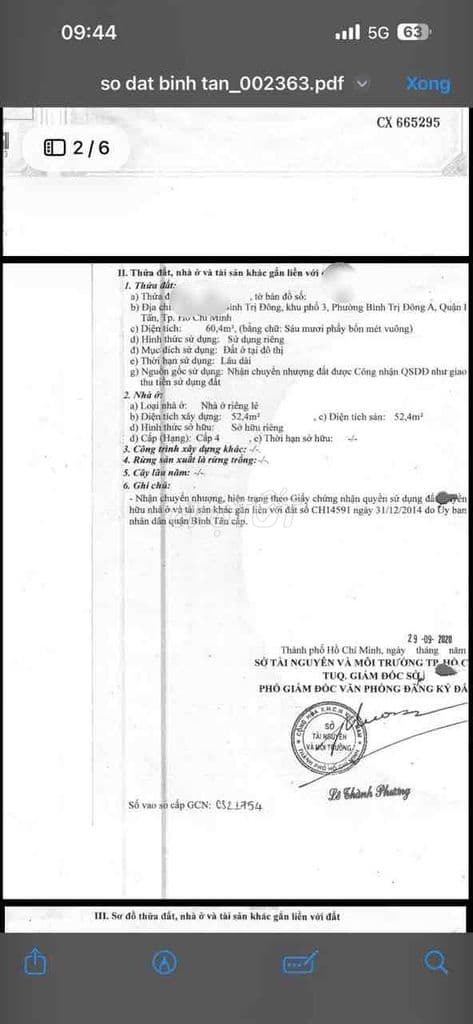 HẺM OTO 7M BÌNH TRỊ ĐÔNG - TÊN LỬA - 60M2 THỔ CƯ - HƯỚNG TÂY - Ảnh 3