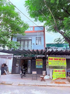 Cho thuê lô góc đường Nguyễn Hiến Lê - Phan Triêm có sẵn nhà 2 tầng