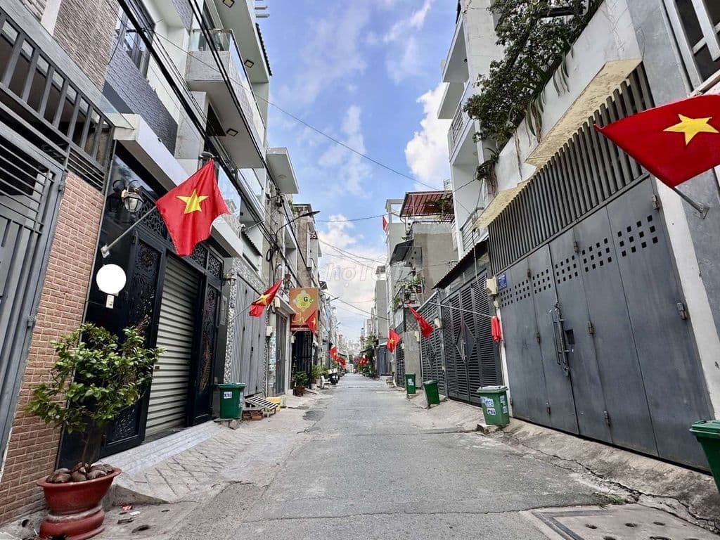 CỰC HIẾM 2MT HẺM Ô TÔ_4 TẦNG_56M²_TÔ NGỌC VÂN THỦ ĐỨC TPHCM CHỈ 6,7 TỶ - Ảnh 2