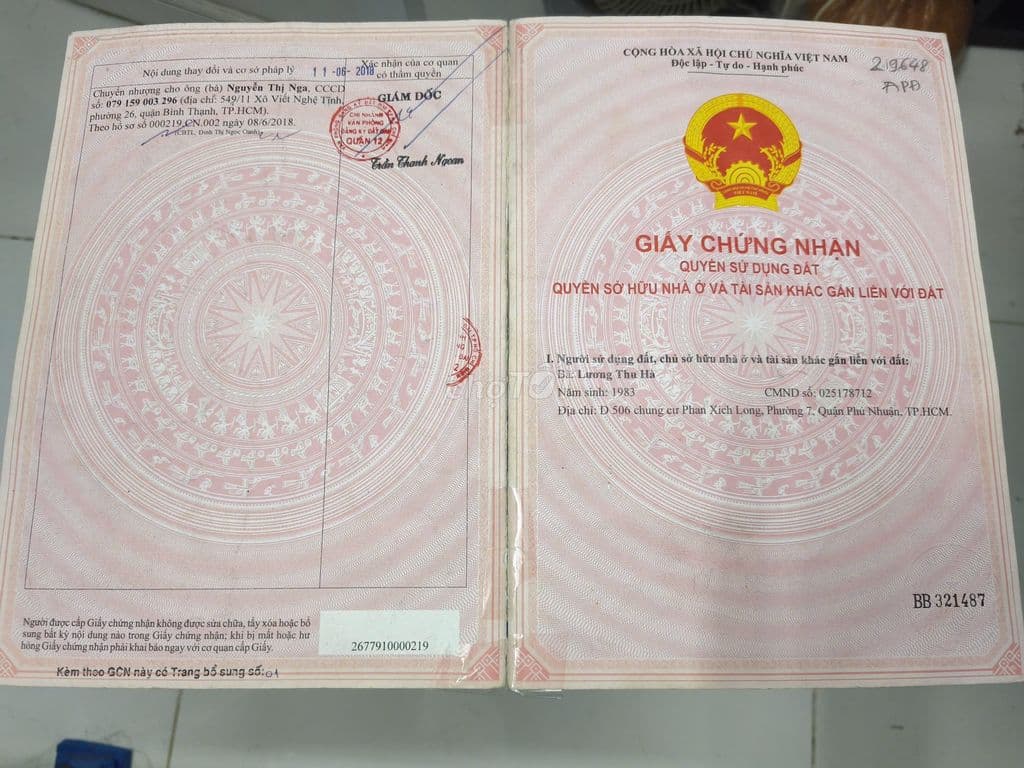 Hạ giá, bán gấp nhà 42m2 giá chỉ 1,3 tỷ,AN PHÚ ĐÔNG, Q12,SỔ HỒNG RIÊNG