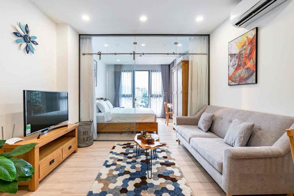 🔥 CHO THUÊ CĂN HỘ 1 PHÒNG NGỦ BANCOL NGAY TẠI QUẬN 10 🔥Full nội thất