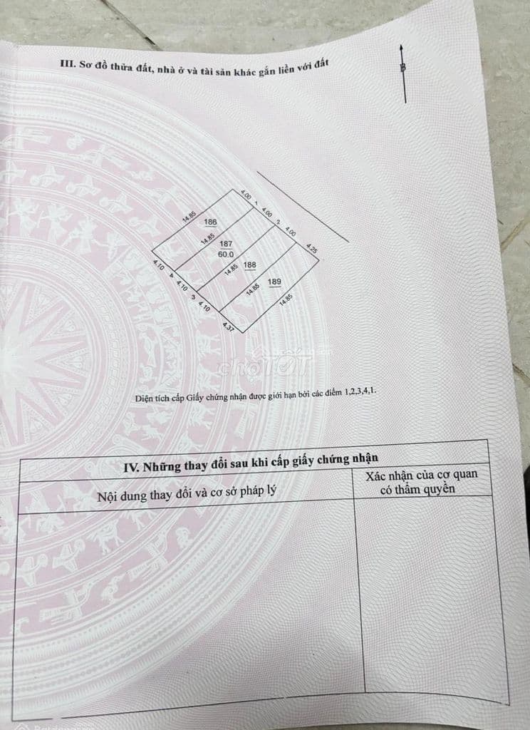 CHÍNH CHỦ BÁN GẤP ĐẤT THỔ CƯ SẴN SỔ TẠI ĐẠI MẠCH-ĐÔNG ANH