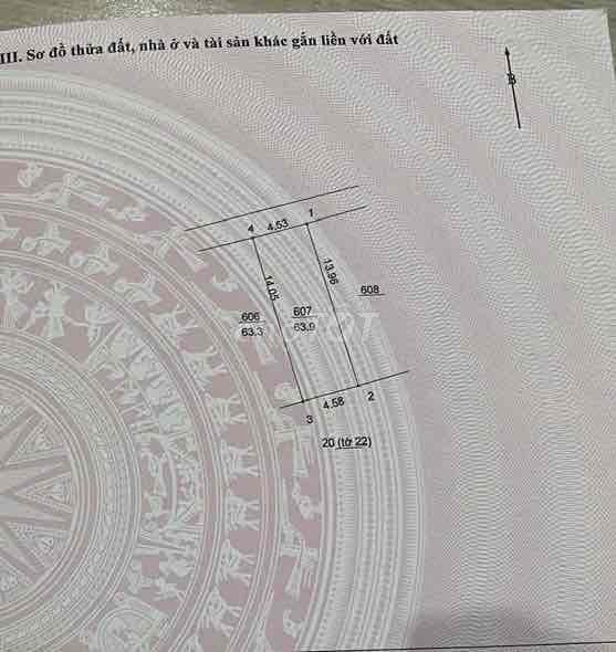 Đất trống 64m Thôn Mùi Bích Hoà Thanh Oai