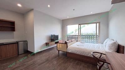 CHO THUÊ CĂN HỘ STUDIO CÓ HỒ BƠI - 5P ĐI BỘ TỚI BIỂN