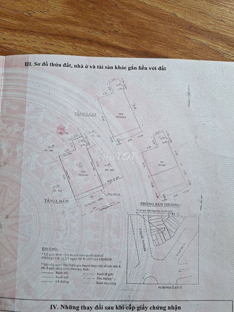 Bán nhà mặt phố 490 Ngô Gia Tự Phường Vườn Lài TP HCM - Ảnh 3