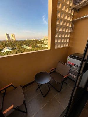 Cho thuê căn hộ 1pn mới đường Lê văn hiến, quận ngũ hành sơn, Ban công
