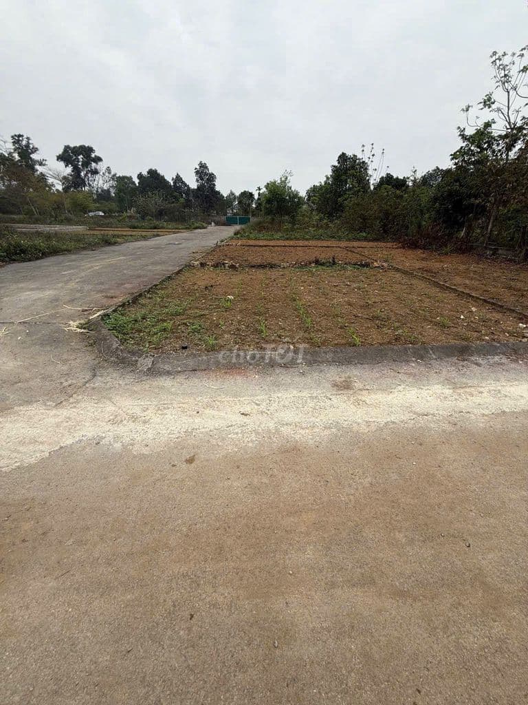 Đất thổ cư phân lô 2 mặt đường khu Công nghệ cao Hoà Lạc