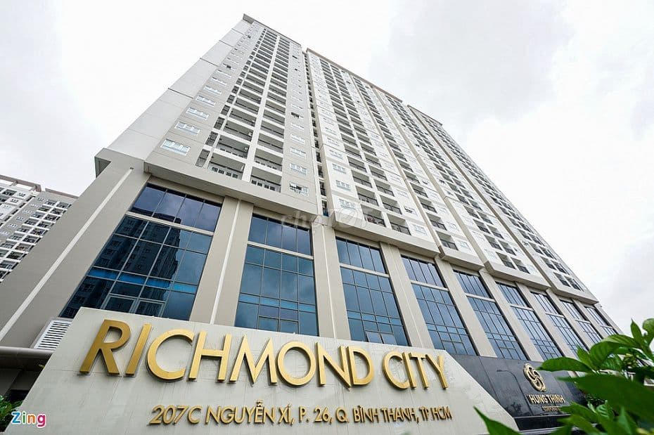 SHOPHOUSE BỀ NGANG 7,5 M KHU RICHMOND CITY BÌNH THANH