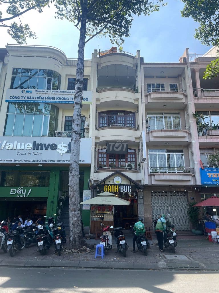 Cho thuê mặt bằng KD Quận 1-Ngay Cầu Thị Nghè, View Bờ Kè, Vỉa Hè Rộng