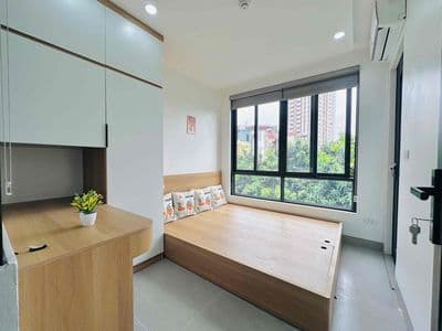 1n1k ô tô đỗ cửa, nhà mới tinh, full nội thất ngay đường Phạm Hùng