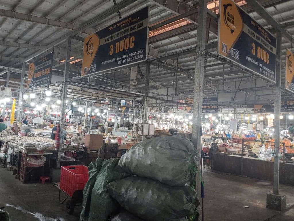 2 Ô Khô Nhà Lồng K Chợ Đầu Mối Bình Điền