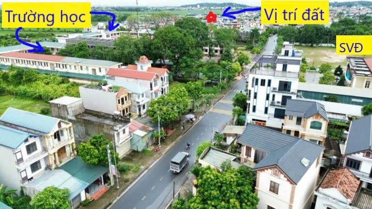 🔥 Đất 46.8m² sổ đỏ chính chủ – ô tô đỗ cửa – gần quốc lộ, gần UB